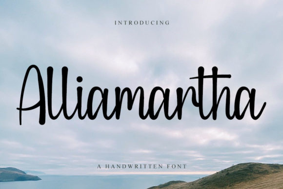 Alliamartha: A Font That Speaks Volumes