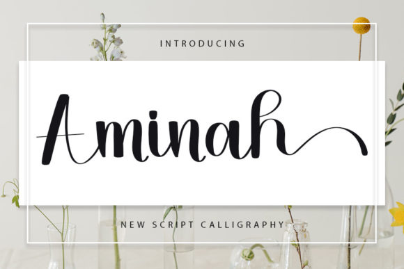 Aminah: A Handwritten Font That Elevates Real Small Business Branding