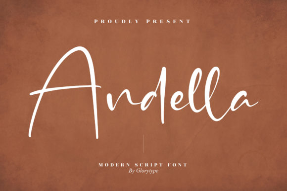 Andella: A Delicate Handwritten Font