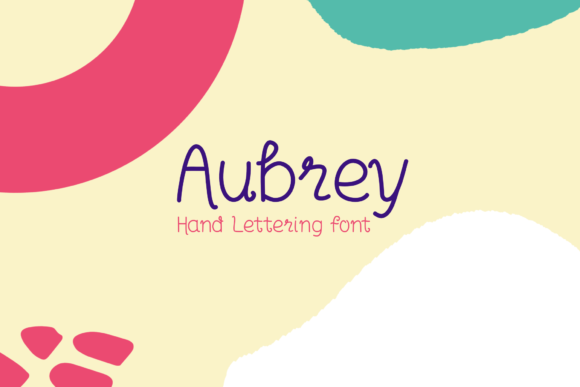 Aubrey: A Handwritten Font for Thoughtful Design