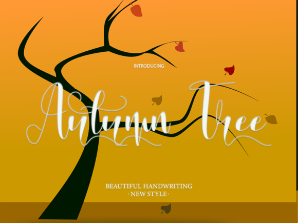 Autumn Tree: A Delicate Script Font for Thoughtful Branding