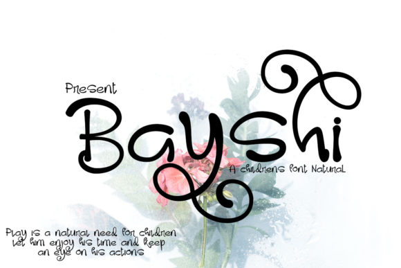 Bayshi Font: Handwritten Charm for Craft Creators