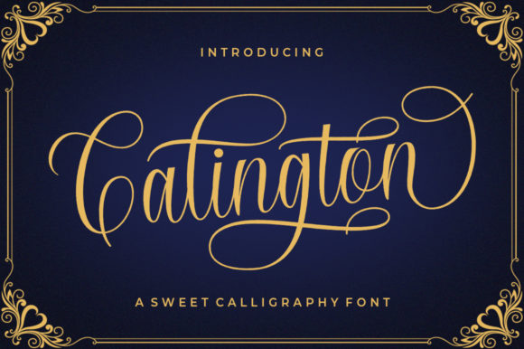Calington: A Dazzling Script Font