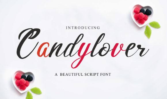 Candylover: A Handwritten Font That Feels Like a First Draft—But Better