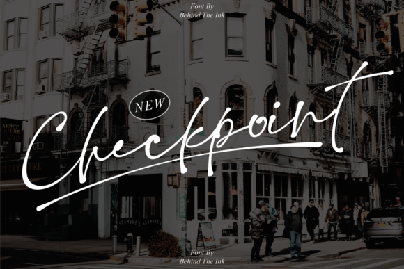 Checkpoint: A Sophisticated Script Font for Handmade Brands