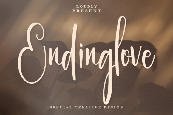 Endinglove: A Refined Script Font for Digital Branding