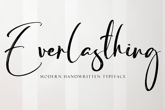 Everlasthing: A Thoughtful Script Font for Digital Brand Moments