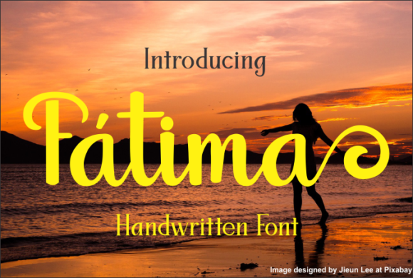 Fátima: A Script Font That Makes Your Brand Feel Thoughtfully Crafted