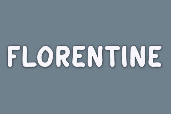 Florentine Font: Elegant Handwritten Style