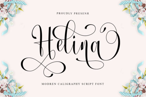 Helina Duo: A Chic, Cheerful Font Pair for Small Business Branding