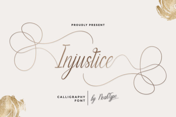 Injustice Font: A Script Amp Review for Campaign Designers
