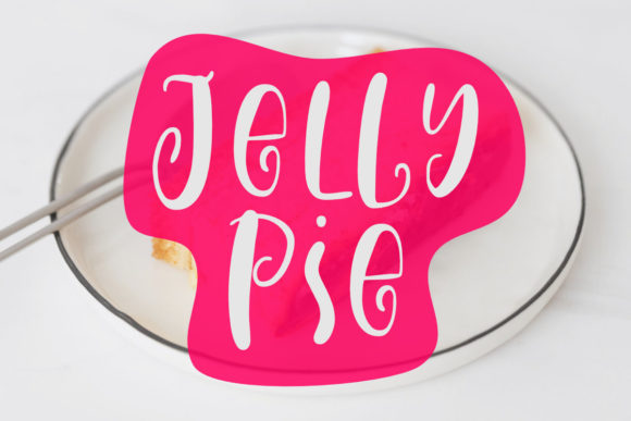 Jelly Pie: A Handwritten Font That Feels Like a Smile