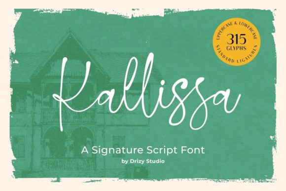Kallissa: A Playful Script Font