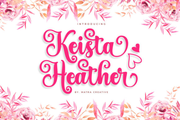 Keista Heather: A Refined Script Font for Real Business Branding
