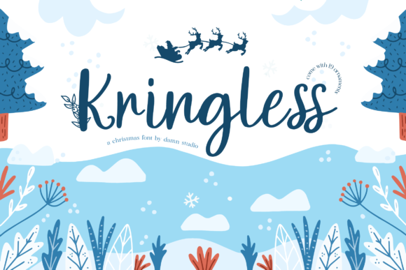 Kringless: A Luxurious Script Font
