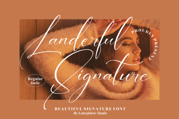 Landerful Signature: A Stylish Font for Business Branding