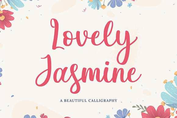Lovely Jasmine: A Script Font That Breathes Life Into Editorial Design