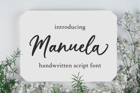 Manuela: A Stylish Script Font for Business Branding