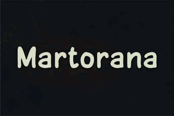 Martorana: A Handwritten Font for Editorial Design
