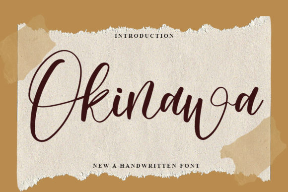 Okinawa: A Modern Script Font for Scroll-Stopping Brand Content