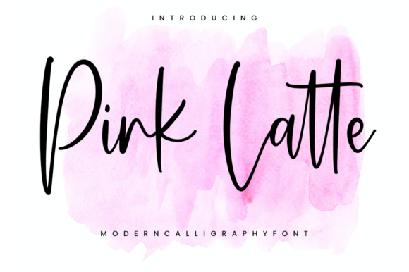 Pink Latte: A Delicate Script Font for Thoughtful Digital Branding