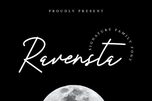 Ravensta: A Handwritten Font That Feels Like a Quiet Conversation