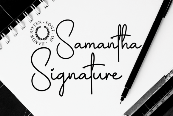 Samantha Signature Font for Bold Campaigns