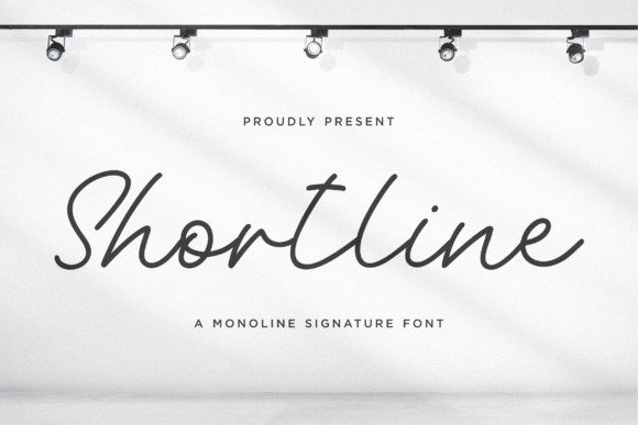 Shortline: A Sweet Handwritten Font for Digital Branding